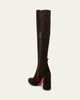 Christian Louboutin 85mm Jane Suede Knee-High Boots - 4