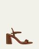 Christian Louboutin 85mm Miss Jane Leather Sandals - 1