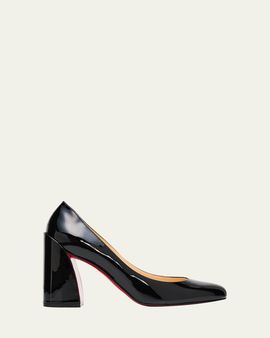 Christian Louboutin 85mm Miss Jane Patent Leather Pumps