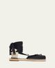 Christian Louboutin Cassiadrilla Canvas Lace-Up Espadrilles - 1