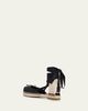 Christian Louboutin Cassiadrilla Canvas Lace-Up Espadrilles - 4