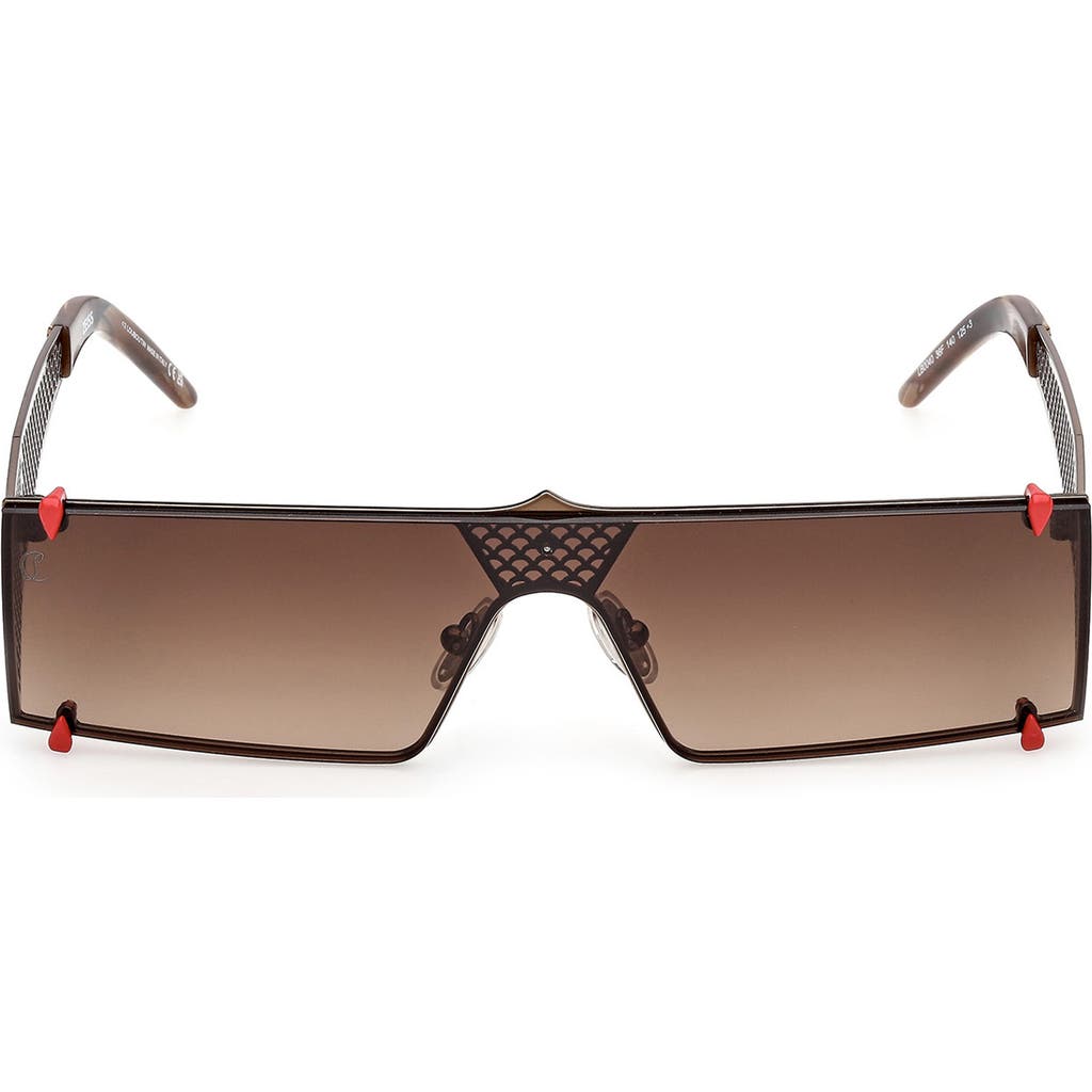 Christian Louboutin Christian Louboutin 140mm Oversize Shield Sunglasses