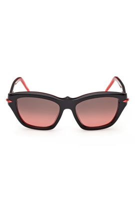 Christian Louboutin Christian Louboutin 53mm Gradient Butterfly Sunglasses