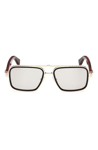 Christian Louboutin Christian Louboutin 57mm Gradient Square Sunglasses