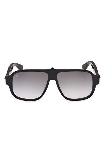 Christian Louboutin Christian Louboutin 59mm Gradient Navigator Sunglasses