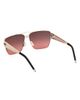 Christian Louboutin Christian Louboutin 60mm Square Sunglasses - 4