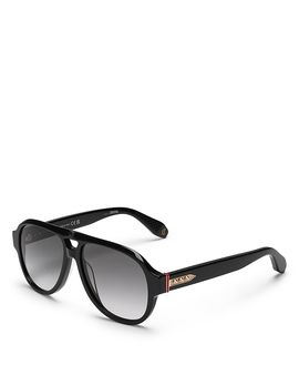 Christian Louboutin Christian Louboutin Aviator Sunglasses, 58mm