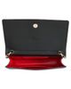 Christian Louboutin Christian Louboutin Bettina Chantilly Lace & Crepe Satin Clutch - 3