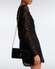 Christian Louboutin Christian Louboutin Bettina croc-effect patent leather clutch - 2