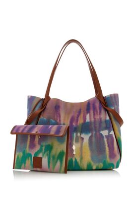 Christian Louboutin Christian Louboutin Bettina Large TieDyed Canvas Tote Bag