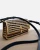 Christian Louboutin Christian Louboutin Bettina Mini leather-trimmed crochet clutch - 6