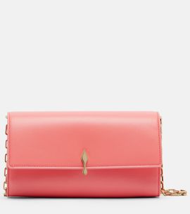 Christian Louboutin Christian Louboutin Bettina Small leather wallet on chain