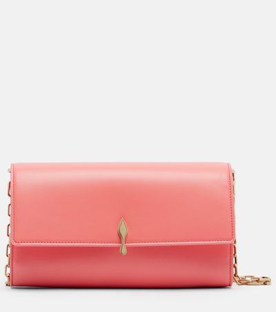 Christian Louboutin Christian Louboutin Bettina Small leather wallet on chain