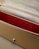 Christian Louboutin Christian Louboutin Bettina Small metallic leather clutch - 4