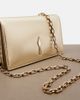 Christian Louboutin Christian Louboutin Bettina Small metallic leather clutch - 7
