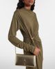 Christian Louboutin Christian Louboutin Bettina Small metallic leather clutch - 8