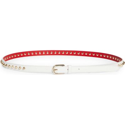Christian Louboutin Christian Louboutin Cabata Spike Leather Belt