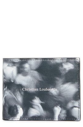 Christian Louboutin Christian Louboutin Canopy Moises Print Bifold Leather Wallet