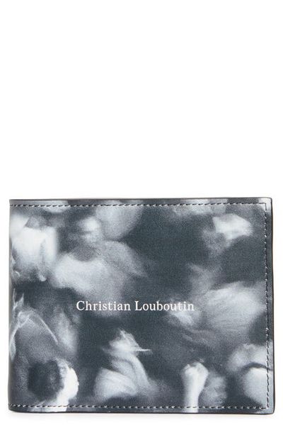 Christian Louboutin Christian Louboutin Canopy Moises Print Bifold Leather Wallet