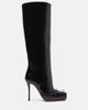 Christian Louboutin Christian Louboutin Cassia 100 leather knee-high boots - 4