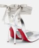 Christian Louboutin Christian Louboutin Cassia 100 metallic leather slingback pumps - 3