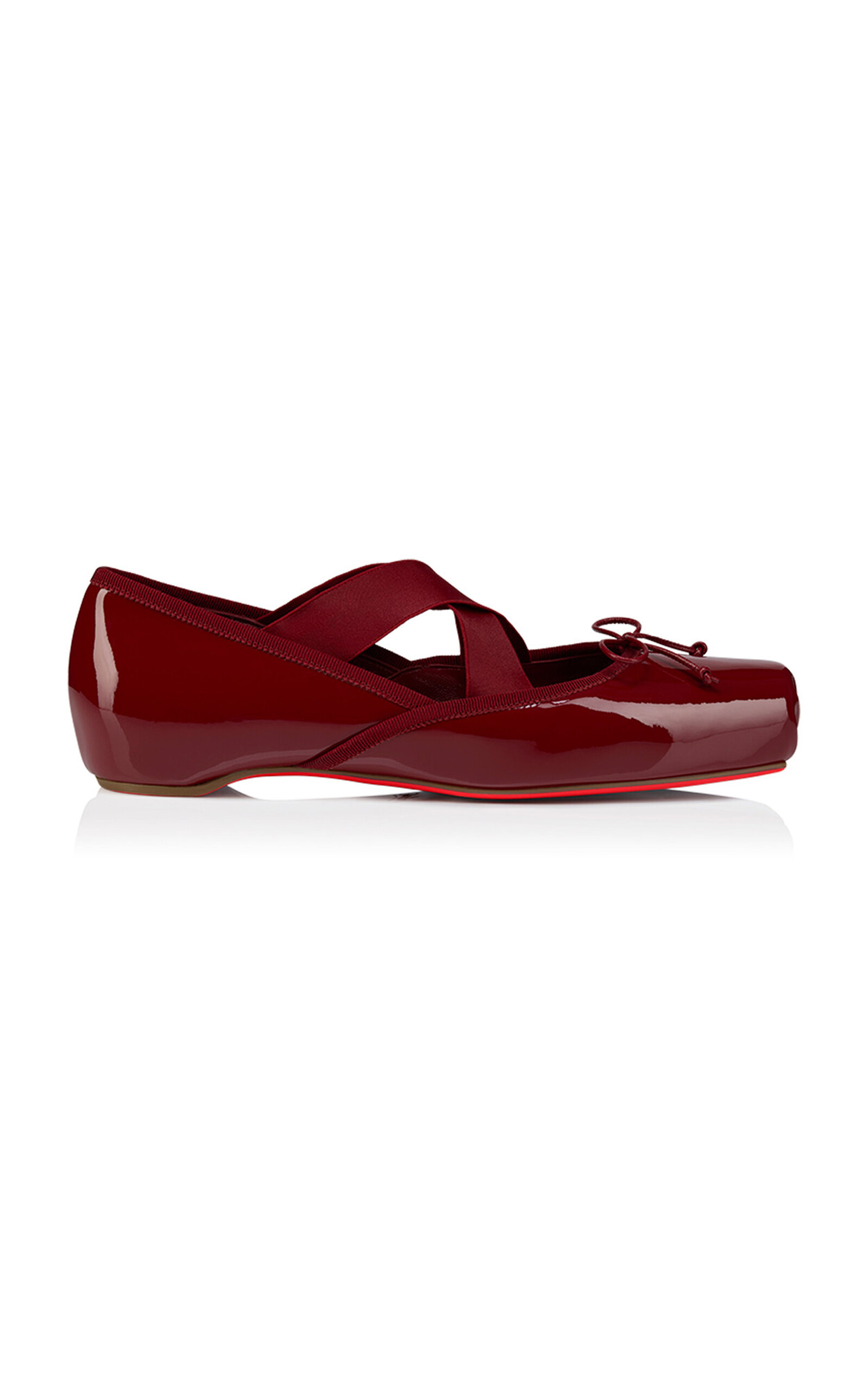 Christian Louboutin Christian Louboutin Cassiasticina Patent Leather Ballet Flats