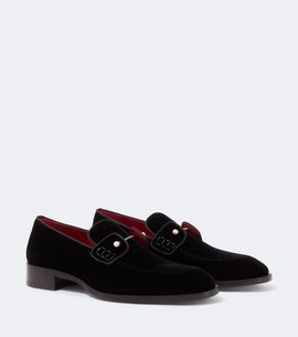 Christian Louboutin Christian Louboutin Chambelimoc velvet loafers