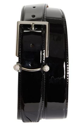 Christian Louboutin Christian Louboutin Chambeliss Patent Leather Belt