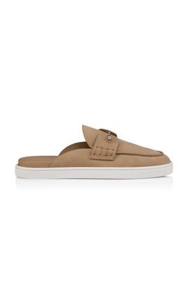Christian Louboutin Christian Louboutin Chanme Donna Nubuck Loafer Mules