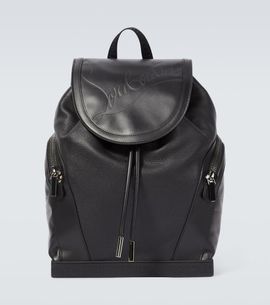 Christian Louboutin Christian Louboutin Explorafunk logo leather backpack