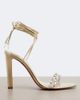 Christian Louboutin Christian Louboutin Fanny embellished metallic leather sandals - 5