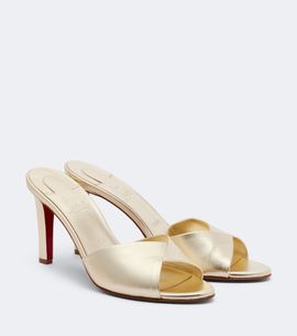 Christian Louboutin Christian Louboutin Fanny metallic leather mules
