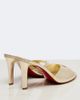 Christian Louboutin Christian Louboutin Fanny metallic leather mules - 3