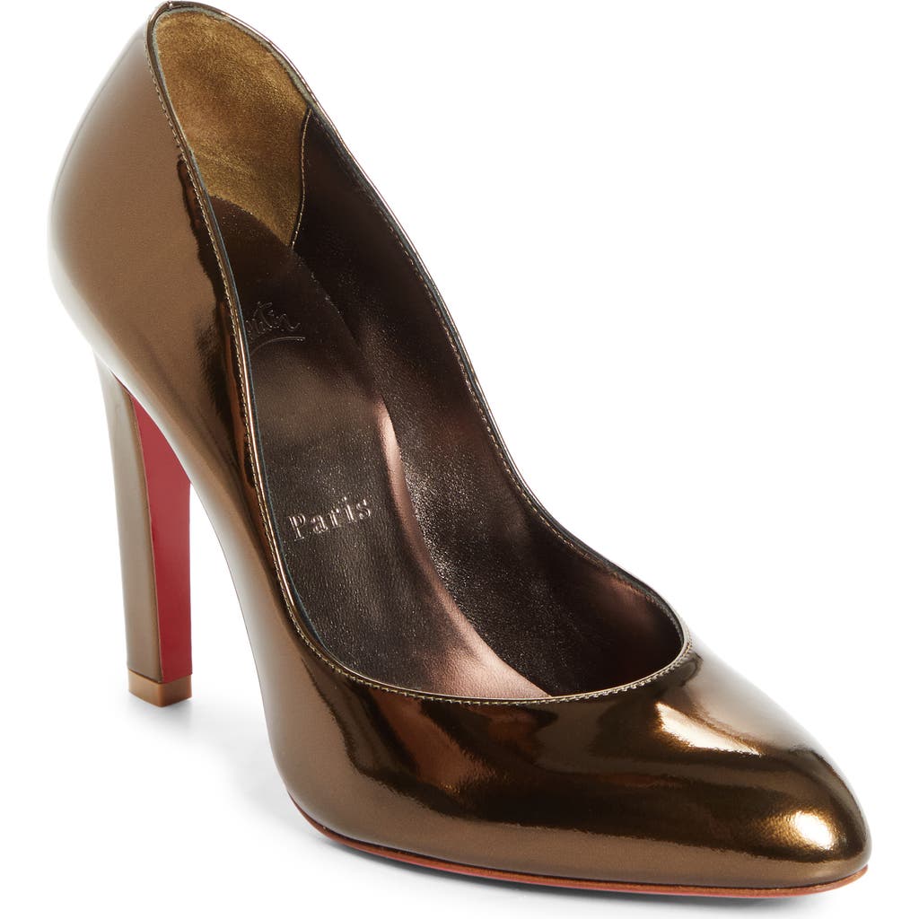 Christian Louboutin - Fannylove Metallic Pump