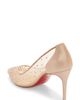 Christian Louboutin Christian Louboutin Follies Crystal Embellished Mesh Pointed Toe Pump - 2