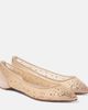 Christian Louboutin Christian Louboutin Follies Strass mesh ballet flats - 1