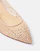 Christian Louboutin Christian Louboutin Follies Strass mesh ballet flats - 5