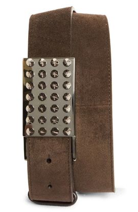 Christian Louboutin Christian Louboutin Funky Crosta Leather Belt
