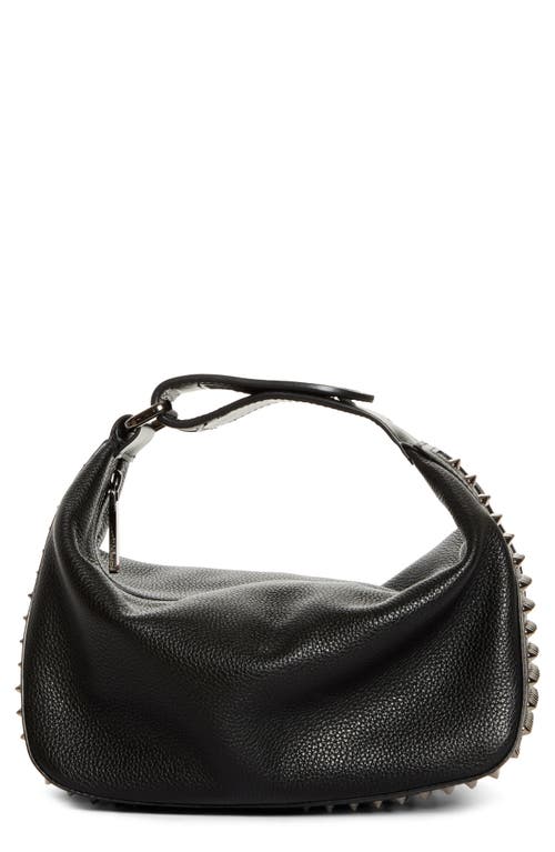 Christian Louboutin Christian Louboutin Funky Empire Spike Dopp Leather Top Handle Pouch