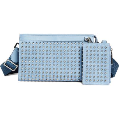 Christian Louboutin Christian Louboutin Funky Studded Canvas Crossbody Bag