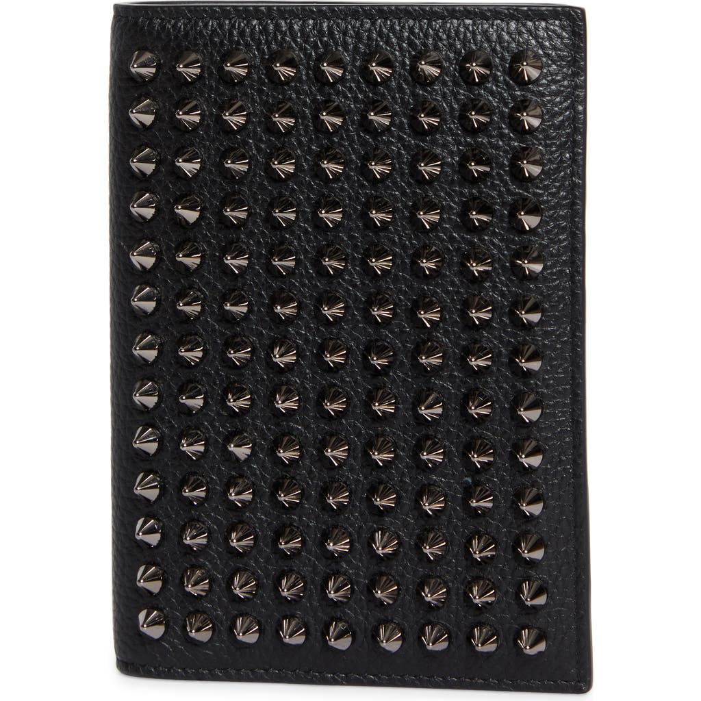 Christian Louboutin Christian Louboutin Funky Studded Leather Passport Holder