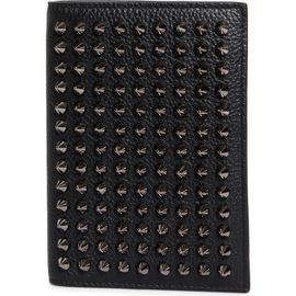 Christian Louboutin Christian Louboutin Funky Studded Leather Passport Holder