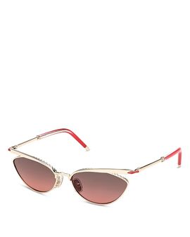 Christian Louboutin Christian Louboutin Geometric Metal Sunglasses, 56mm