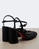 Christian Louboutin Christian Louboutin Jane crÃªpe satin pumps - 3
