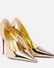 Christian Louboutin Christian Louboutin Kate Max mirrored leather pumps - 1