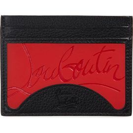Christian Louboutin Christian Louboutin Kios Sneaker Sole Leather & TPU Card Case