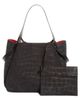 Christian Louboutin Christian Louboutin Large Bettina Croc Embossed Nubuck Leather Tote - 3
