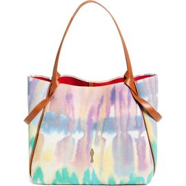 Christian Louboutin Christian Louboutin Large Bettina Tie Dye Canvas Tote