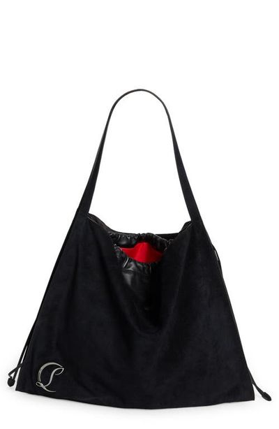 Christian Louboutin Christian Louboutin Le 54 Suede Drawstring Tote