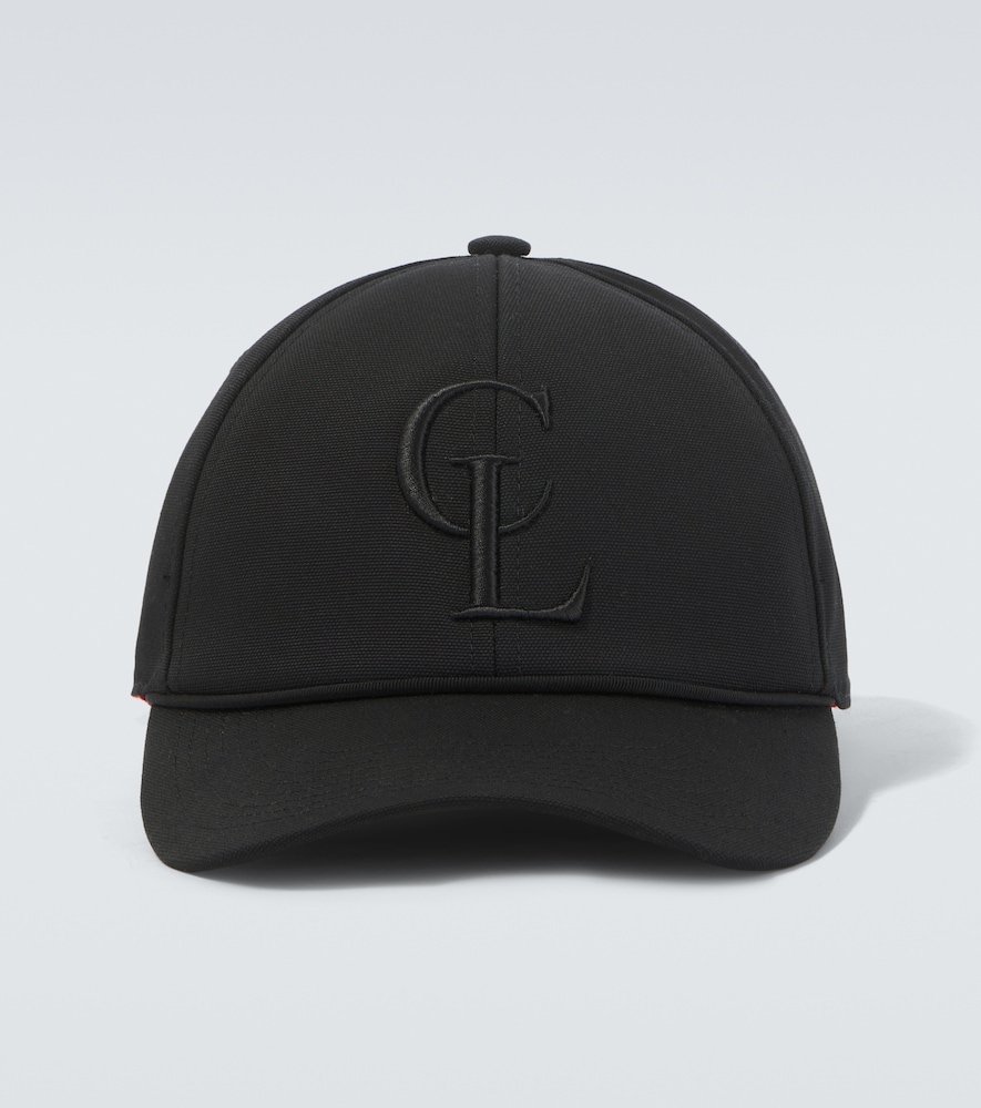 Christian Louboutin - Enky Spikes cotton baseball cap